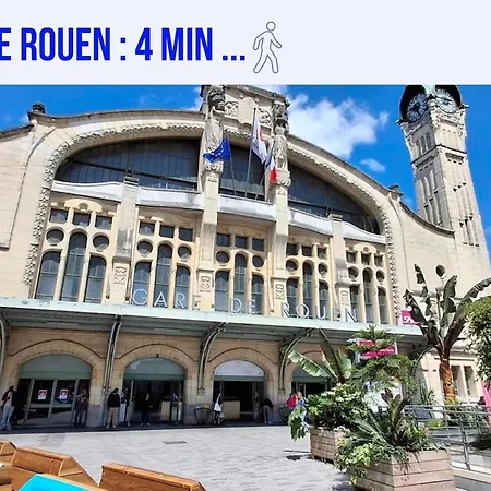 Proche Gare 5 Pers Rouen